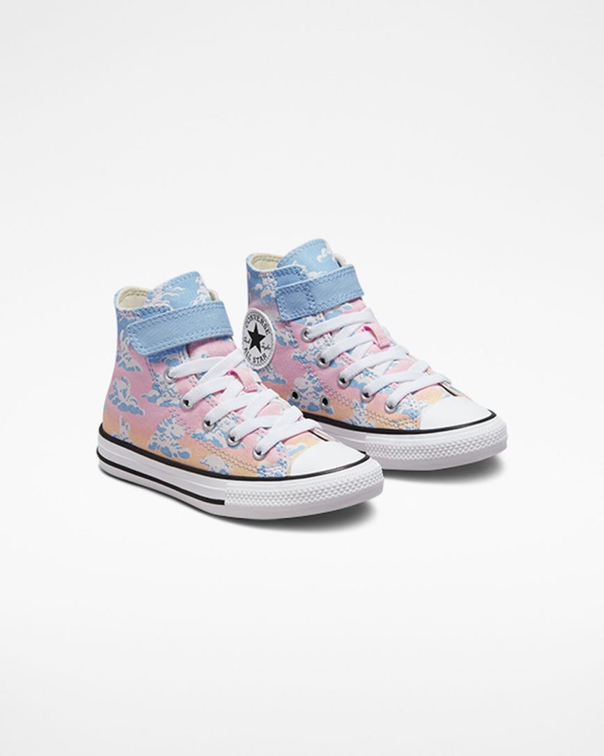 Zapatillas Altas Converse Chuck Taylor All Star Easy-On Cloud Gazer Niña Azules Naranjas Rosas | PE 0WEPL5